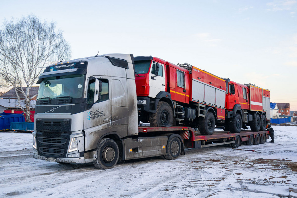 Пожарные автоцистерны АЦ 3,0-40 и АЦ 5,0-70 отгружены в Казахстан