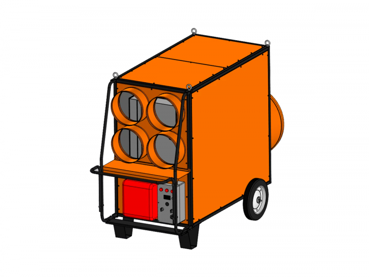 Чертеж: Теплогенератор непрямого нагрева TG-230S (УМП-200)