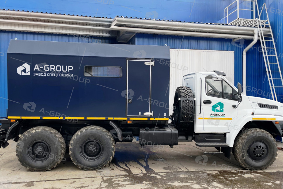 ППУА 1600/100 на шасси УРАЛ NEXT 5557-72 (насос  Kopper Pumps PI-60)