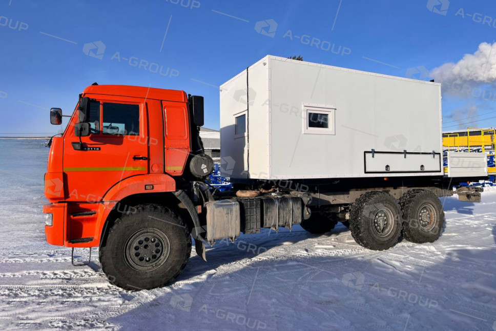 Агрегат исследования скважин АИС на шасси КАМАЗ 43118