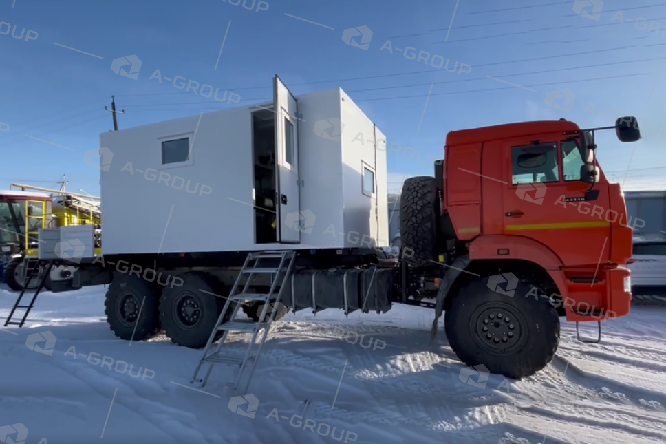 Агрегат исследования скважин АИС на шасси КАМАЗ 43118