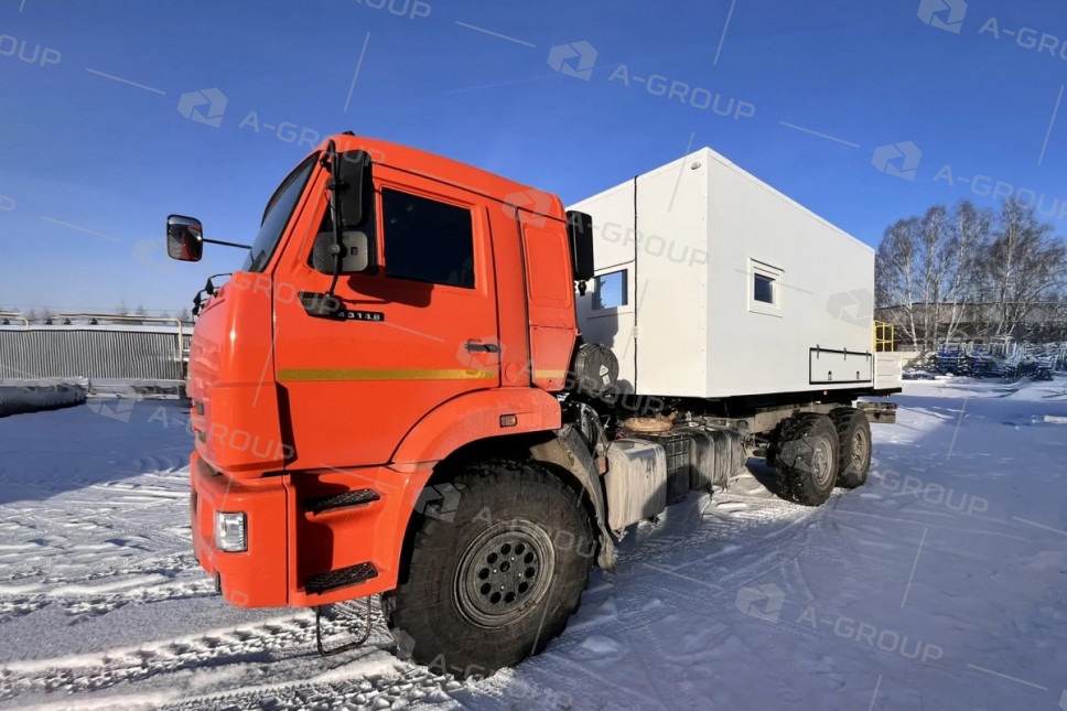 Агрегат исследования скважин АИС на шасси КАМАЗ 43118