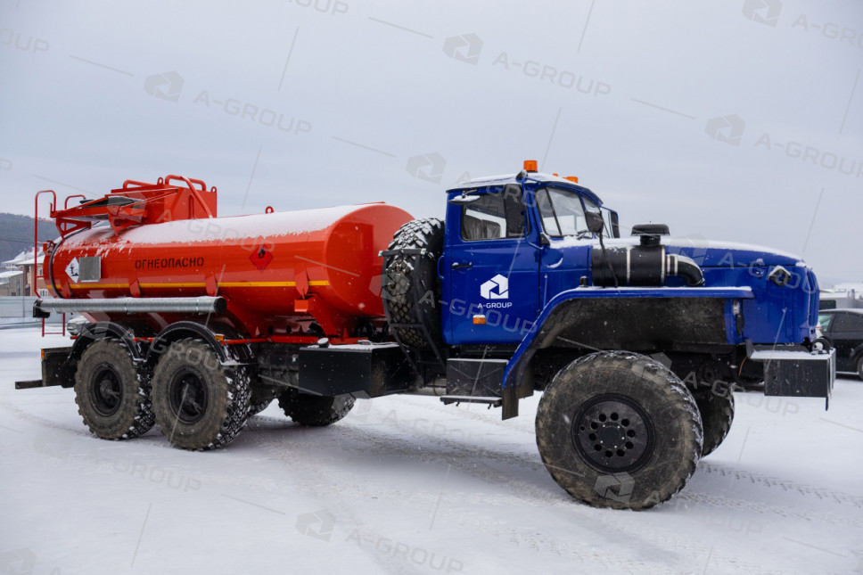 Автотопливозаправщик АТЗ-10 на шасси УРАЛ 4320-60