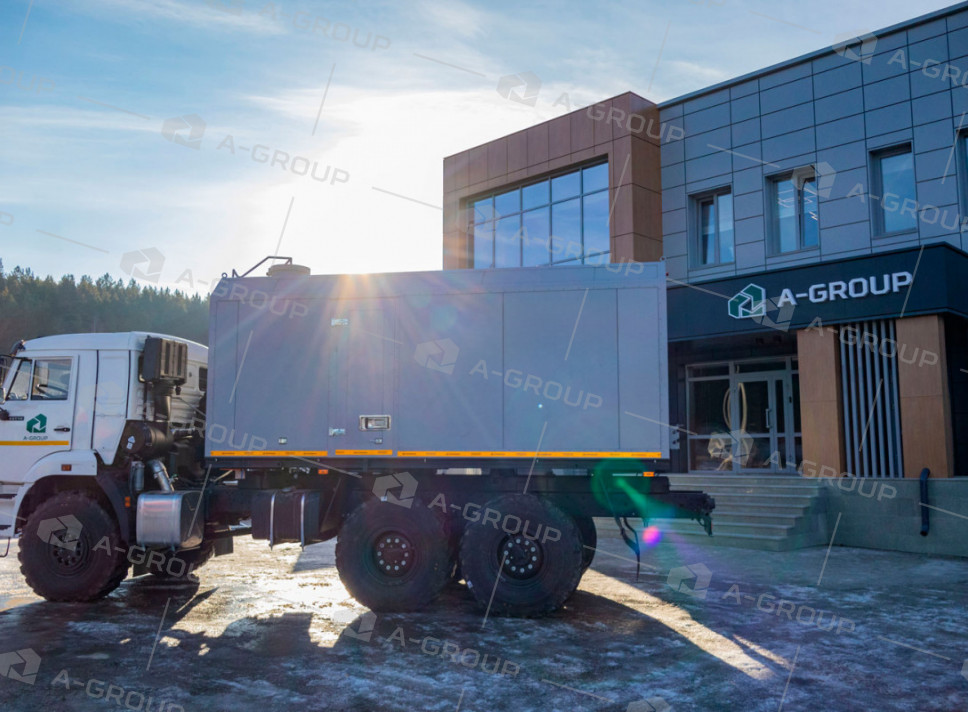 ППУА 1600/100 на шасси Камаз 43118-48 (насос 1,1 ПТ)