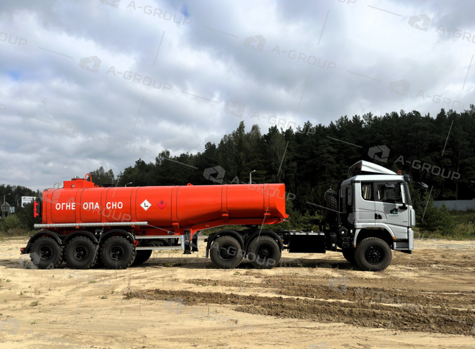 Полуприцеп-цистерна для перевозки светлых нефтепродуктов