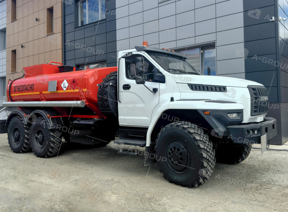 Автотопливозаправщик АТЗ-10 на шасси УРАЛ NEXT 55571-72