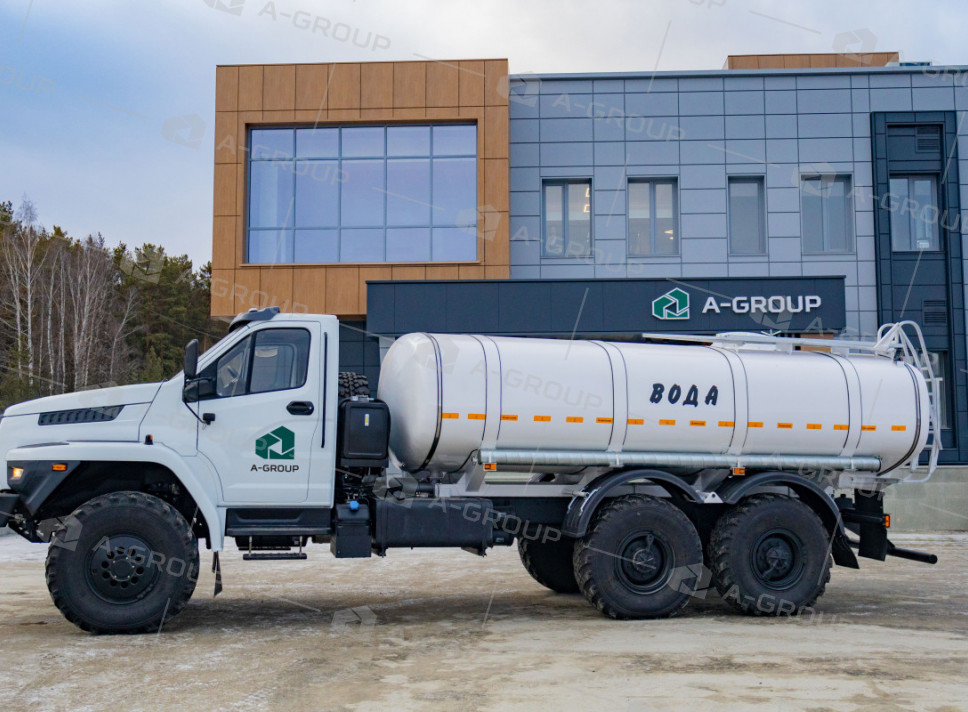 Автоцистерна пищевая АЦПТ-10 на шасси УРАЛ 4320-74