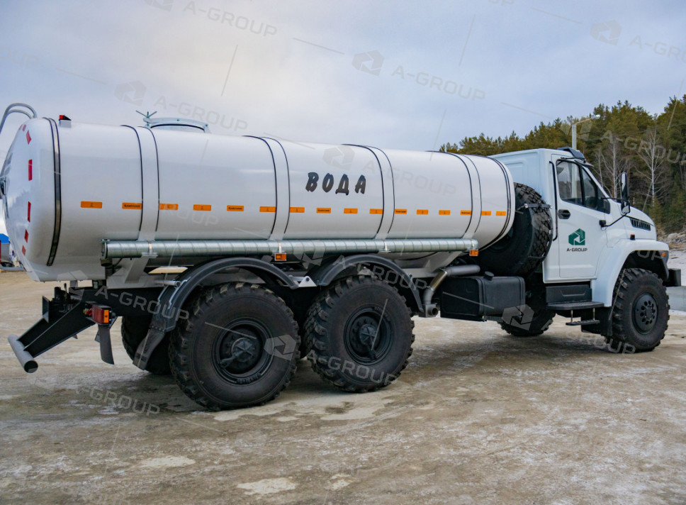 Автоцистерна пищевая АЦПТ-10 на шасси УРАЛ 4320-74