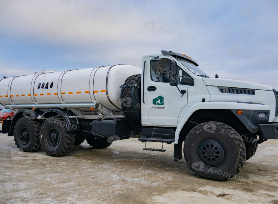 Автоцистерна пищевая АЦПТ-10 на шасси УРАЛ 4320-74