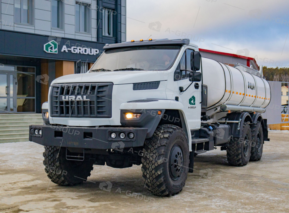 Автоцистерна пищевая АЦПТ-10 на шасси УРАЛ 4320-74