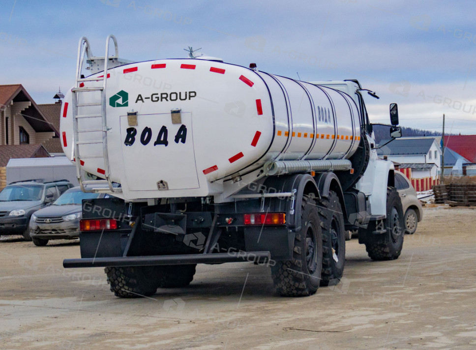 Автоцистерна пищевая АЦПТ-10 на шасси УРАЛ 4320-74