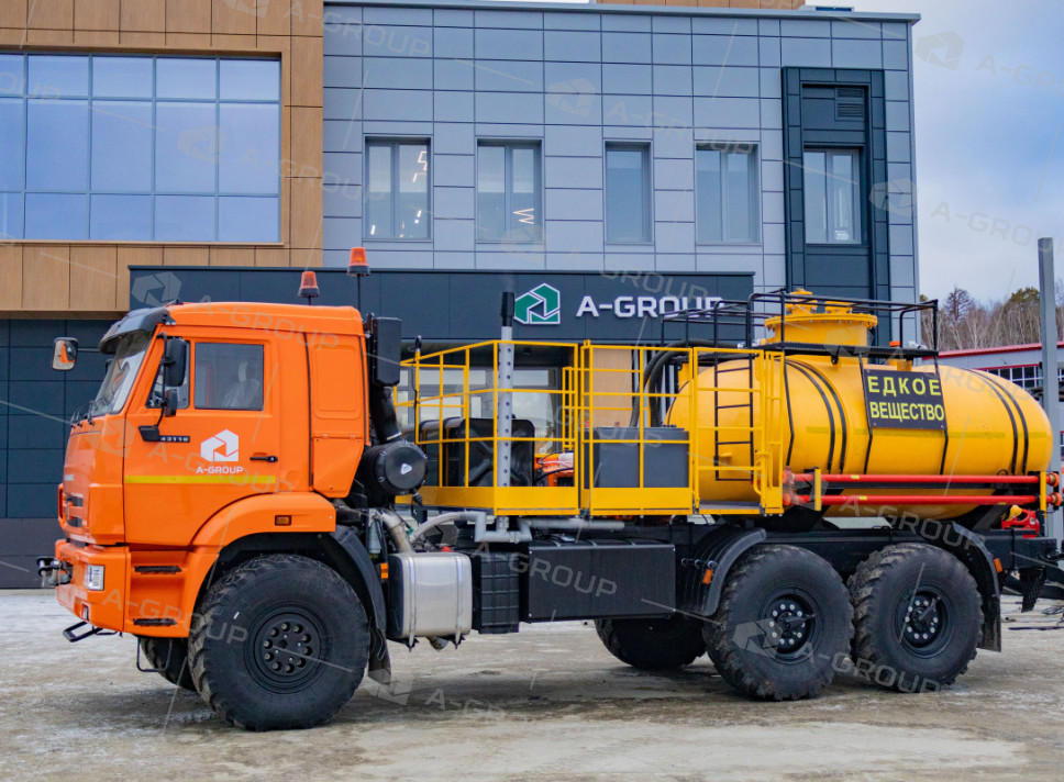 СИН-32  (стеклопластик) на шасси Камаз 43118-48