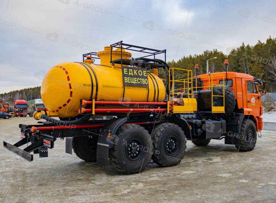 СИН-32  (стеклопластик) на шасси Камаз 43118-48