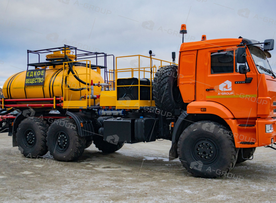 СИН-32  (стеклопластик) на шасси Камаз 43118-50