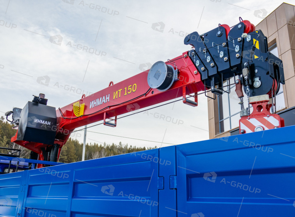 Бортовой автомобиль Урал 4320-60 с КМУ ИТ150