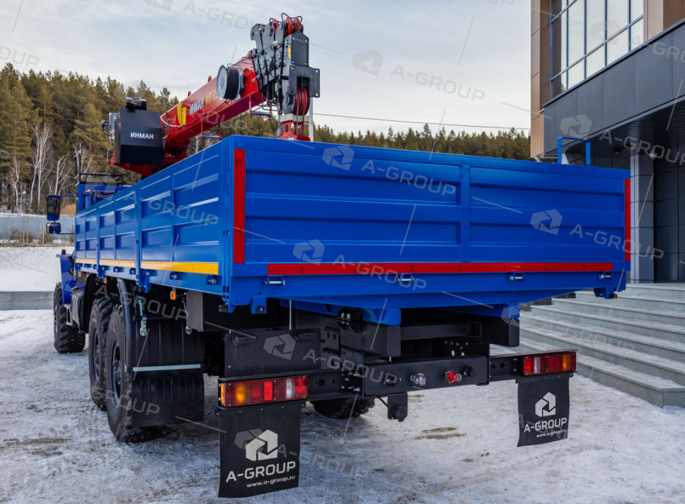 Бортовой автомобиль Урал 4320-60 с КМУ ИТ150