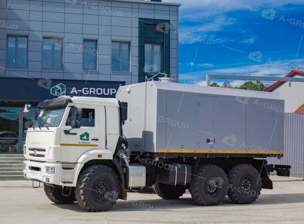 ППУА 1600/100 на шасси Камаз 43118-48 (насос 1,1 ПТ)