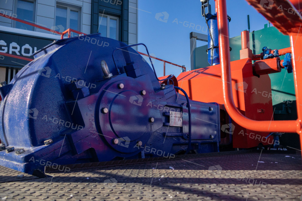 Цементировочный агрегат ЦА-320 на шасси Урал 4320-82