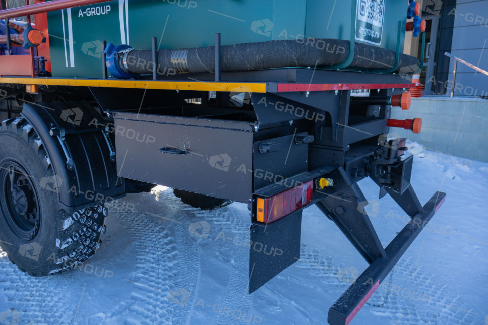 Цементировочный агрегат ЦА-320 на шасси Урал 4320-80