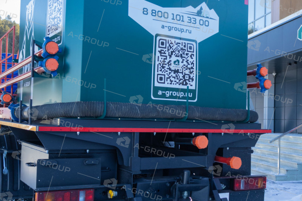 Цементировочный агрегат ЦА-320 на шасси Урал 4320-82