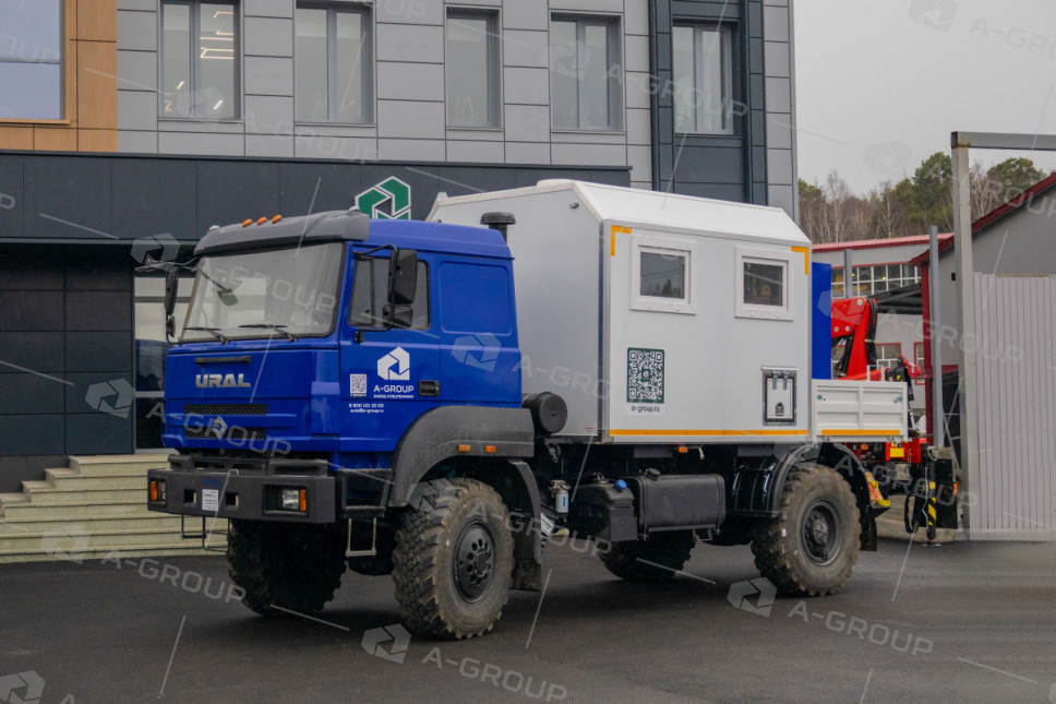 ПАРМ с КМУ ИМ-55 на шасси Урал 43206-80