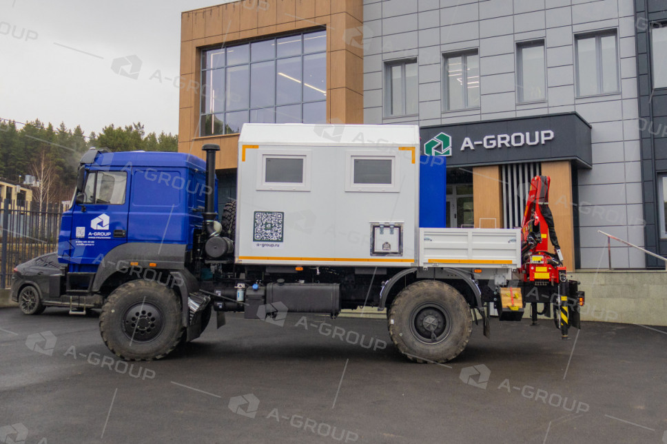 ПАРМ с КМУ ИМ-55 на шасси Урал 43206-80