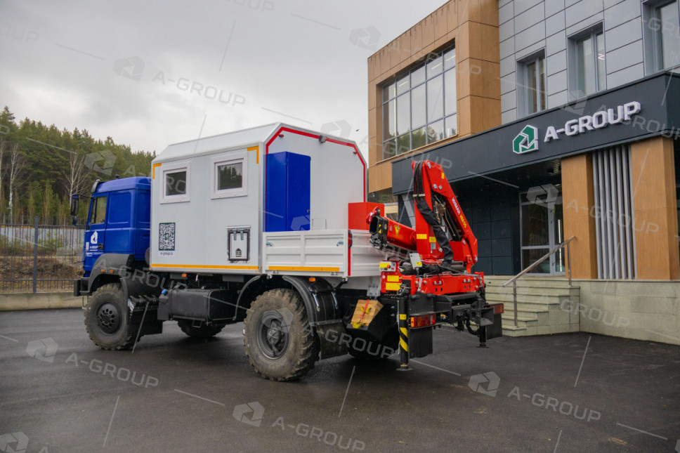 ПАРМ с КМУ ИМ-55 на шасси Урал 43206-80