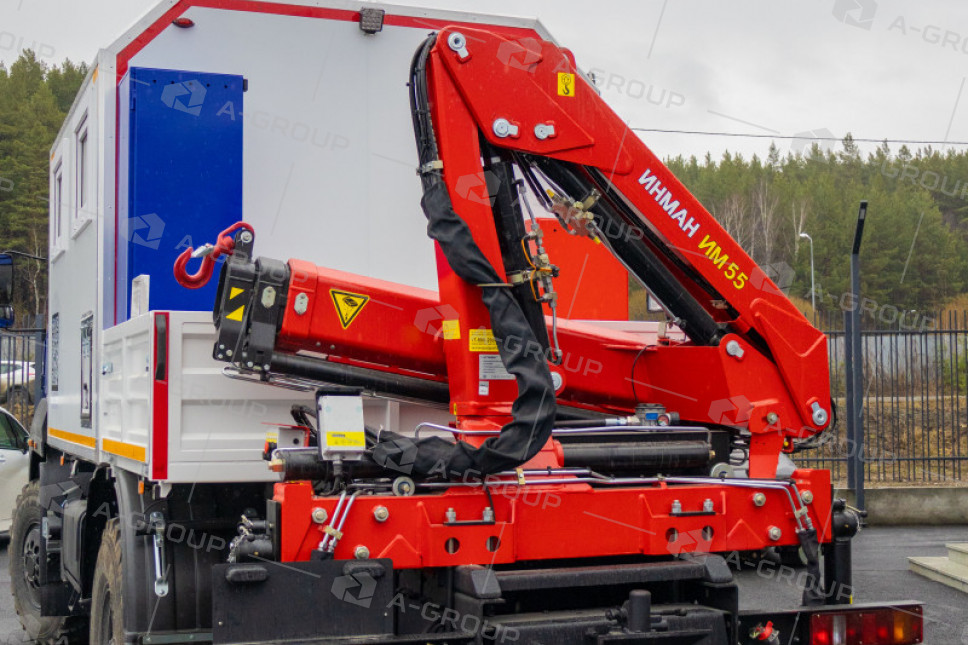 ПАРМ с КМУ ИМ-55 на шасси Урал 43206-80