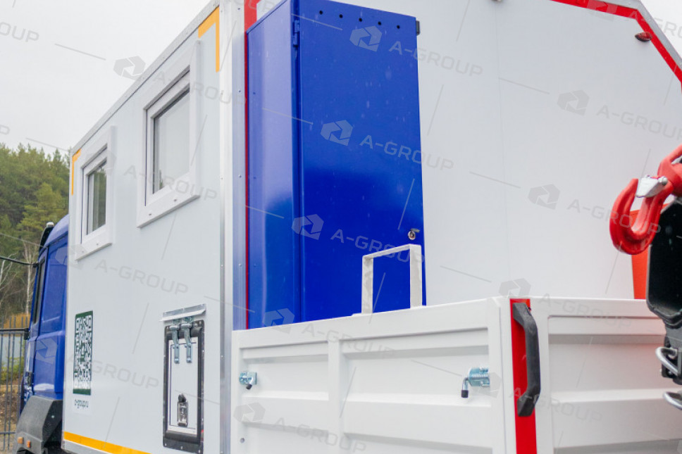 ПАРМ с КМУ ИМ-55 на шасси Урал 43206-80