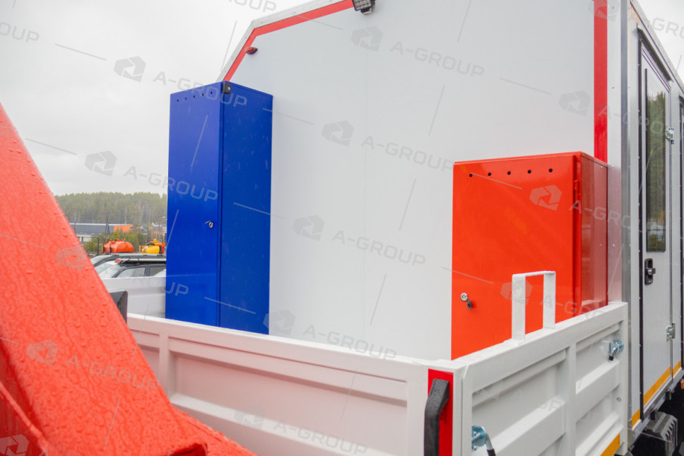 ПАРМ с КМУ ИМ-55 на шасси Урал 43206-80