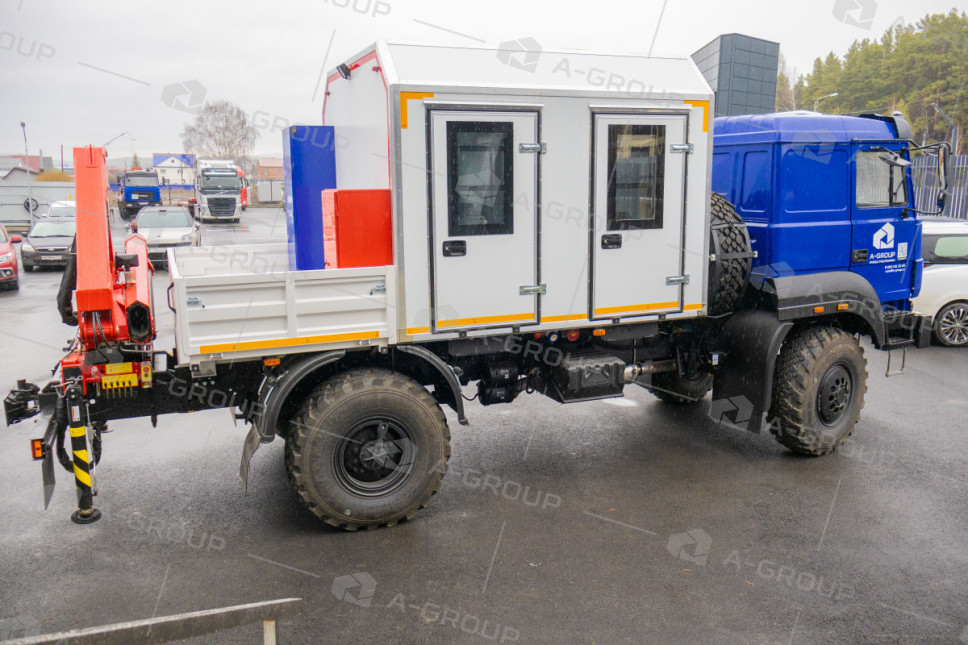 ПАРМ с КМУ ИМ-55 на шасси Урал 43206-80