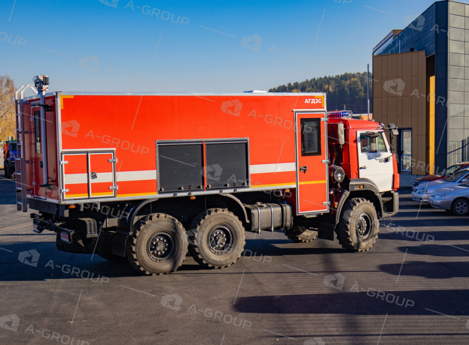 Автомобиль газодымозащитной службы АГДЗС на шасси Камаз 43118-50