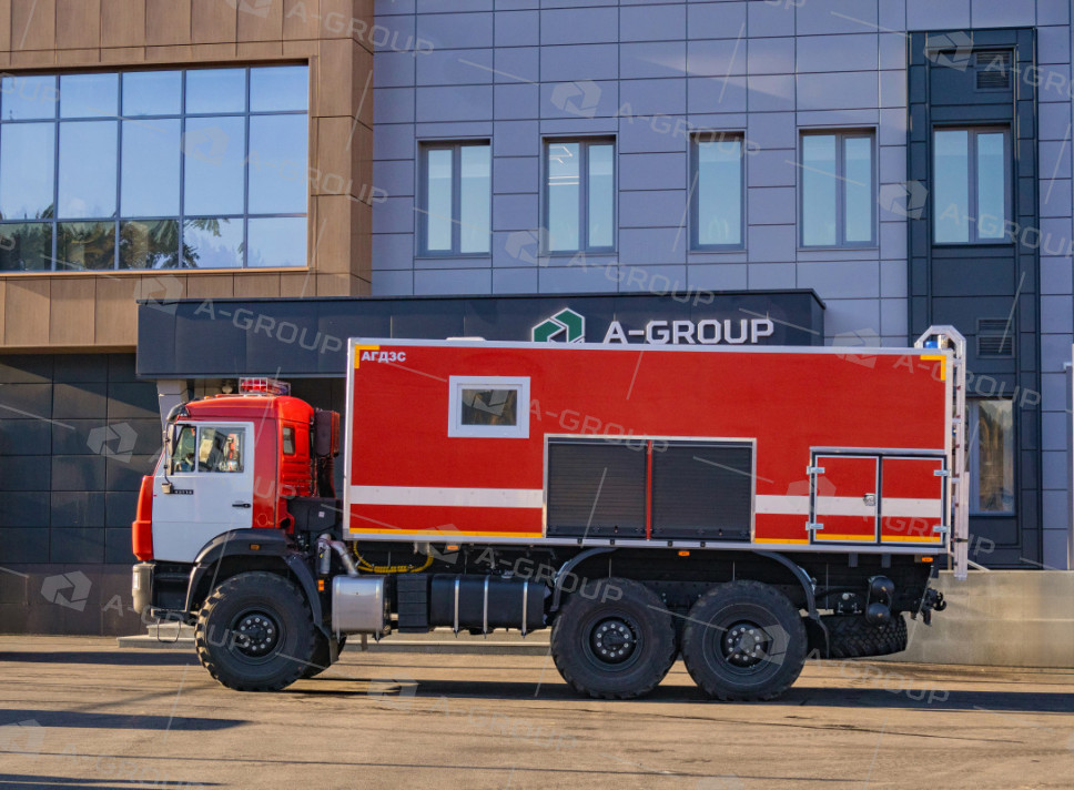 Автомобиль газодымозащитной службы АГДЗС на шасси Камаз 43118-50