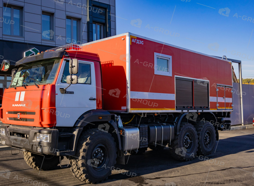 Автомобиль газодымозащитной службы АГДЗС на шасси Камаз 43118-50