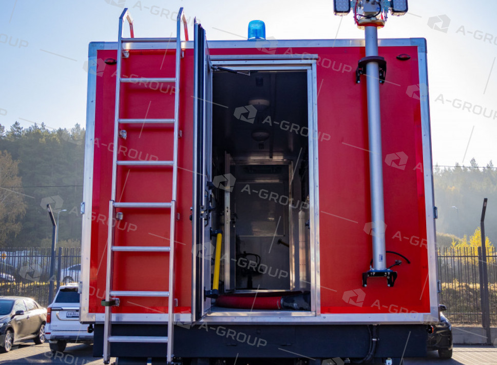 Автомобиль газодымозащитной службы АГДЗС на шасси Камаз 43118-50