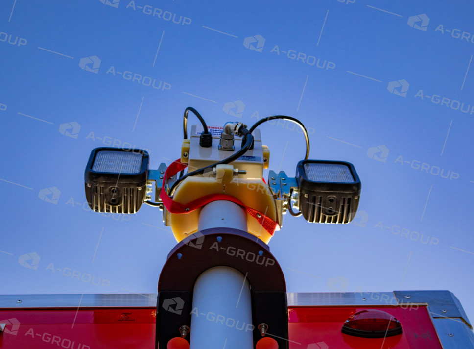 Автомобиль газодымозащитной службы АГДЗС на шасси Камаз 43118-50
