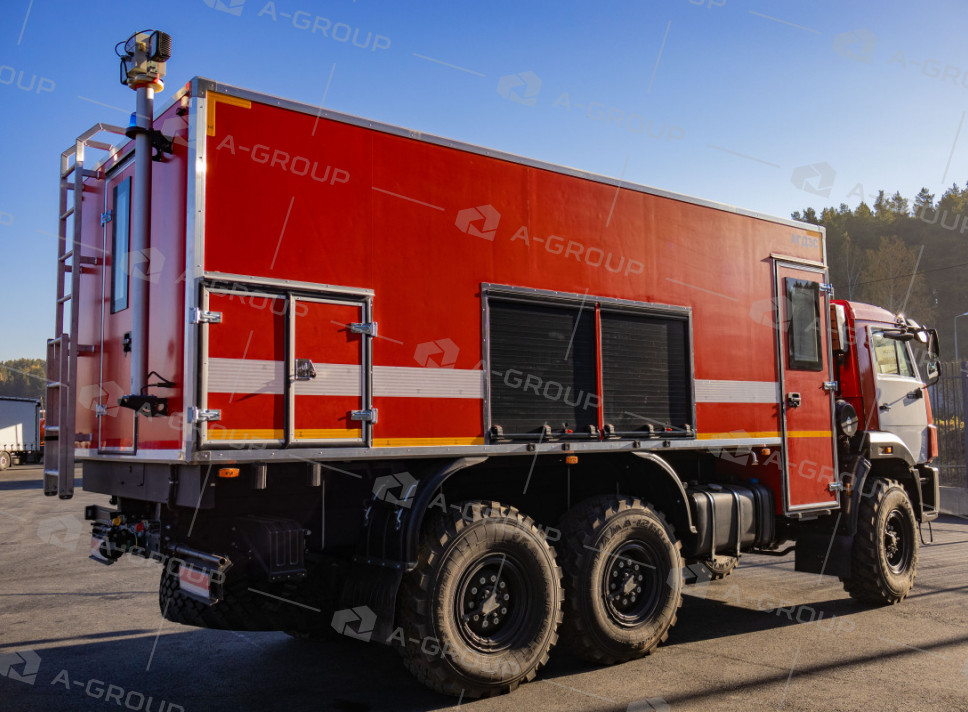 Автомобиль газодымозащитной службы АГДЗС на шасси Камаз 43118-50