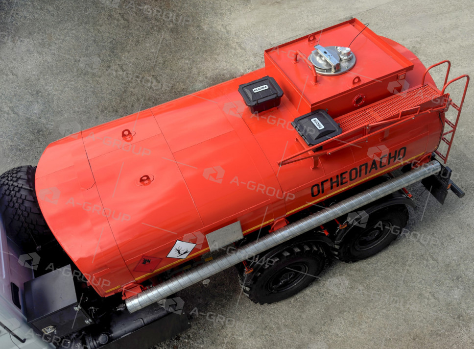Автотопливозаправщик АТЗ-10 на шасси УРАЛ NEXT 55571-72
