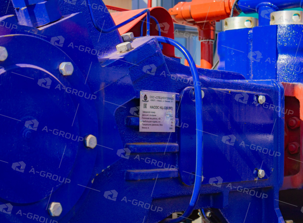 Цементировочный агрегат ЦА-320 на шасси Урал 4320-80