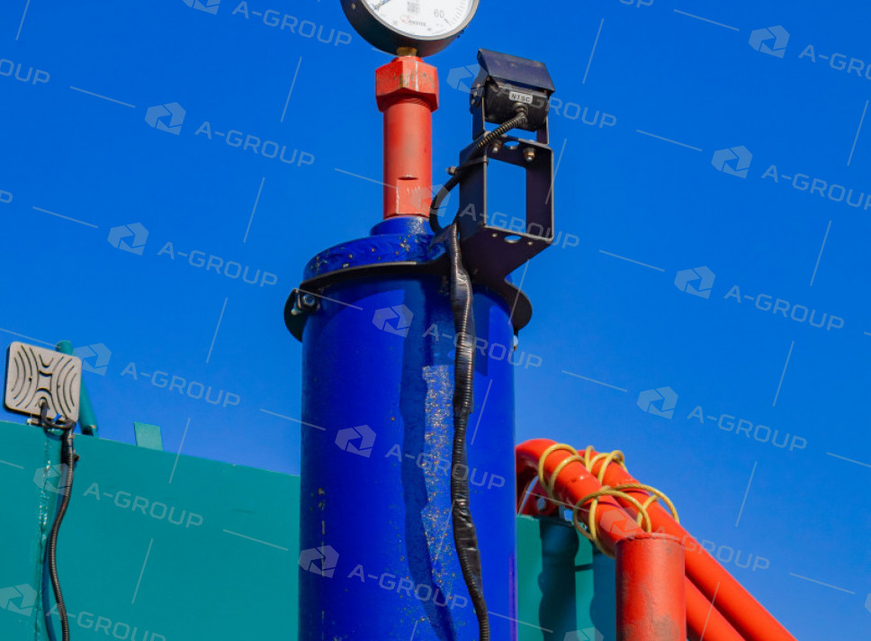 Цементировочный агрегат ЦА-320 на шасси Урал 4320-80