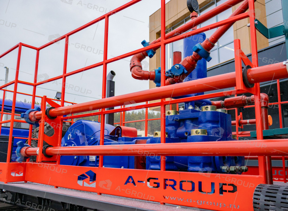 Цементировочный агрегат ЦА-320 на шасси Урал 4320-60