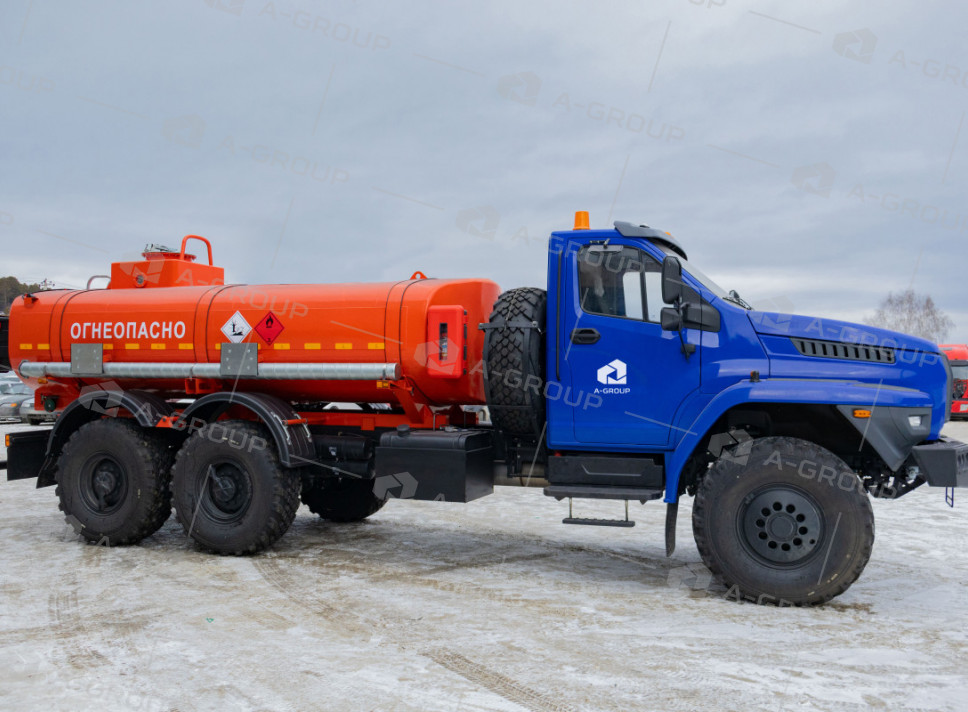 Автотопливозаправщик АТЗ-10 на шасси УРАЛ NEXT 4320-72