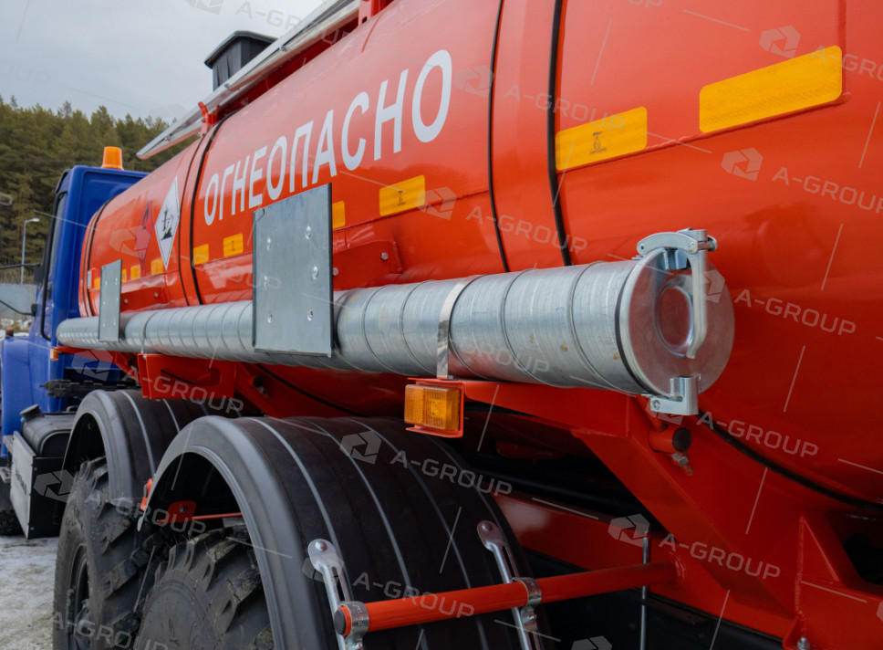 Автотопливозаправщик АТЗ-12/2 (2 секции) на шасси УРАЛ NEXT 4320-74