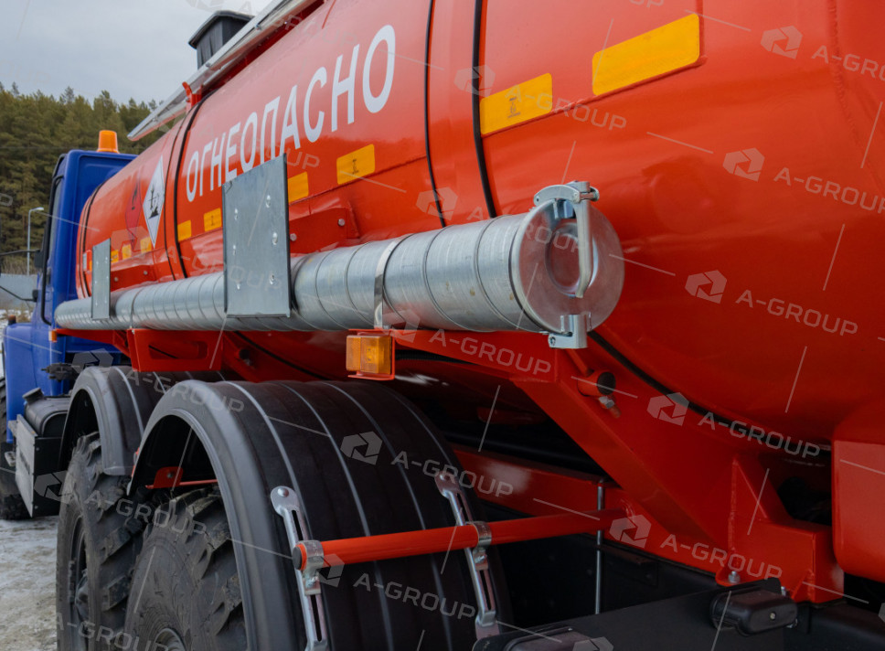 Автотопливозаправщик АТЗ-10/2 (2 секции) на шасси УРАЛ NEXT 4320-72