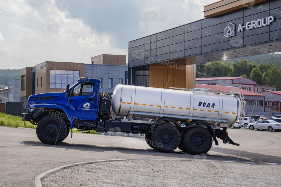 Автоцистерна пищевая АЦПТ-10 на шасси УРАЛ 4320-72