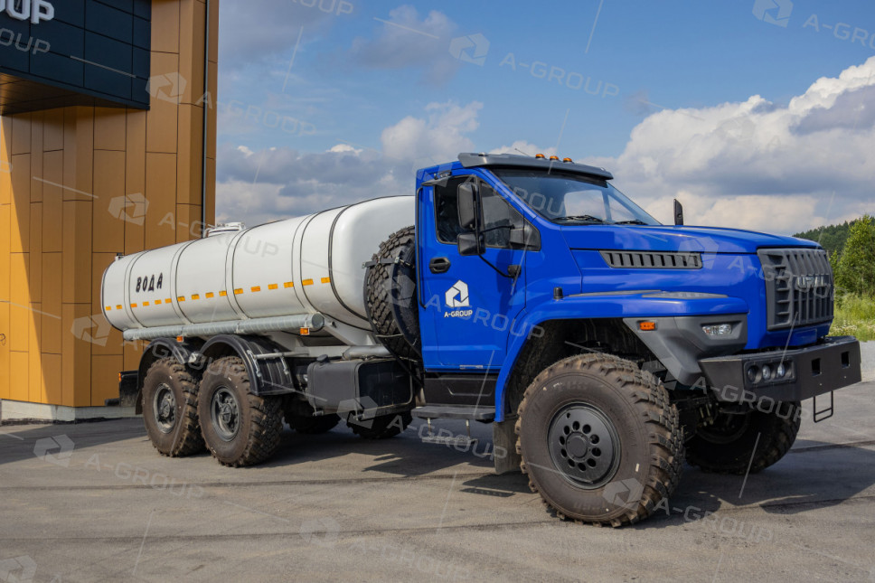 Автоцистерна пищевая АЦПТ-10 на шасси УРАЛ 4320-72
