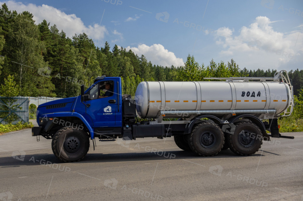 Автоцистерна пищевая АЦПТ-10 на шасси УРАЛ 4320-72