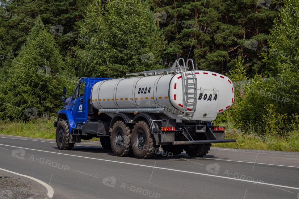 Автоцистерна пищевая АЦПТ-10 на шасси УРАЛ 4320-72