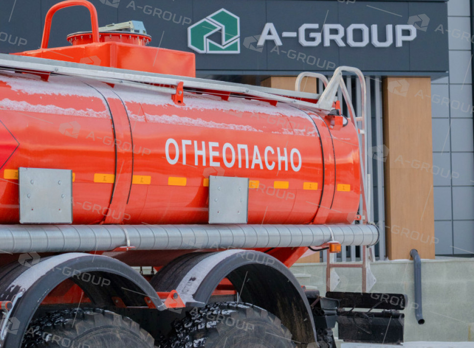 Автотопливозаправщик АТЗ-12 на шасси Камаз 43118-48