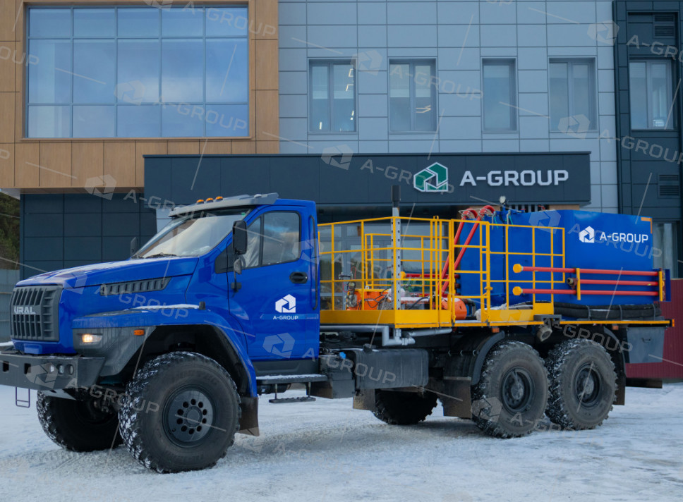 Цементировочный агрегат СИН-35 на шасси Урал 4320-72